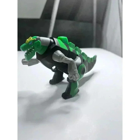 Transformers 7 Grimlock Action Figure Green Dino 2016 McDonalds Dinosaur Toy - Picture 8 of 10